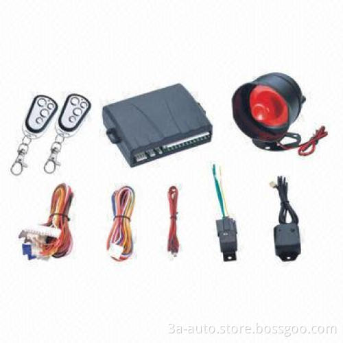 Car Alarm System/Car Burglar Alarm with Multi-programable Functions and Code Learning